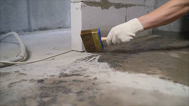Crawl space vapor barrier installation in La Follette, TN
